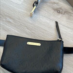 Michael Kors Black Belt Bag